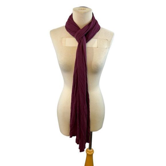 GAP Pink Purple Scarf with Stretch - Picture 4 of 4